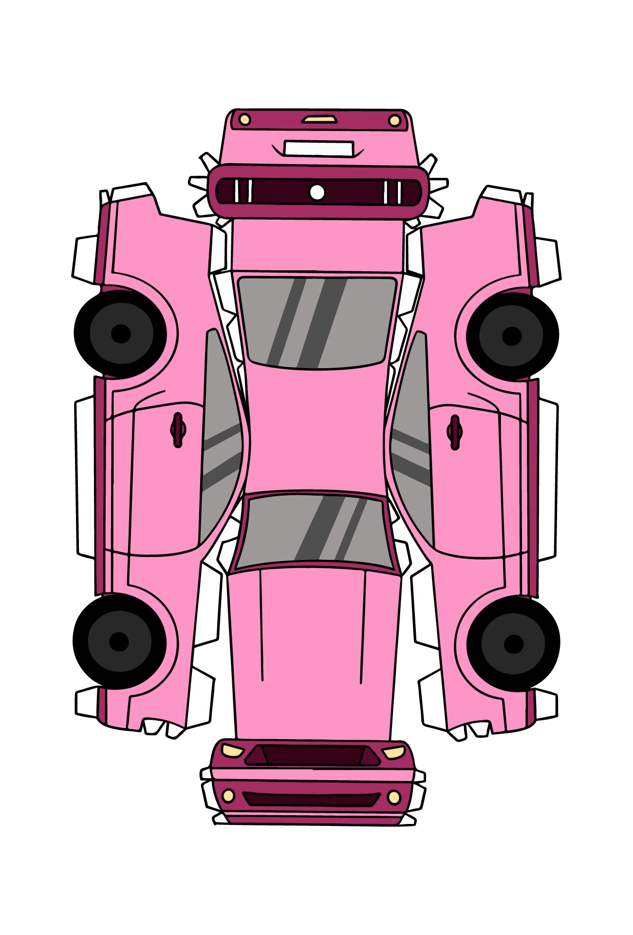 Printable 3d Paper Cars My XXX Hot Girl