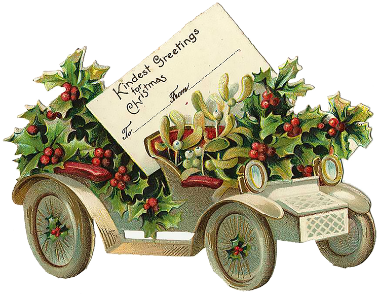 free online vintage christmas clip art - photo #31