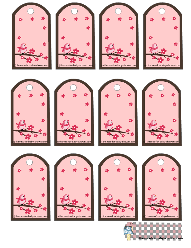 7 Best Images Of Free Printable Favor Tags Baby Shower Free Printable