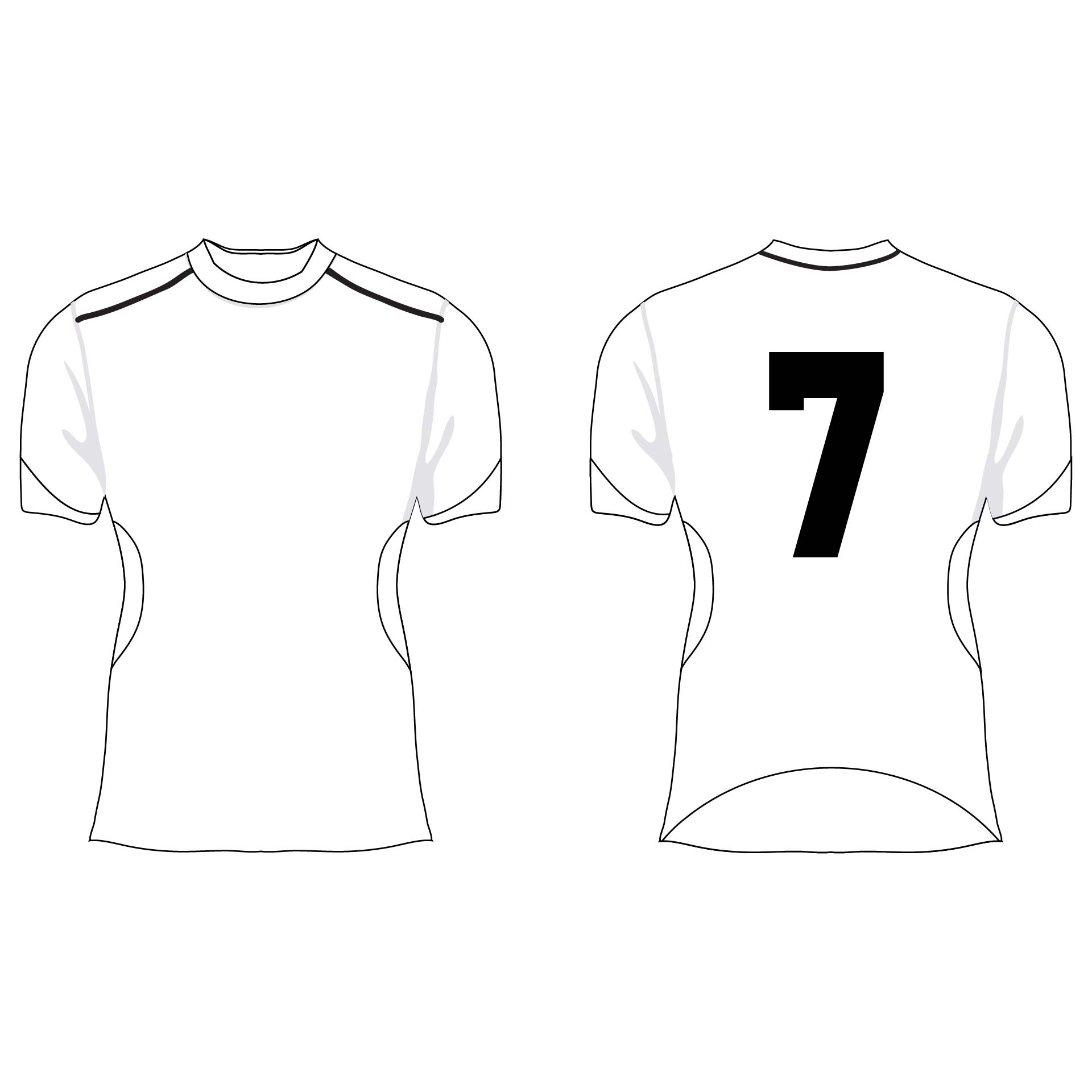8 Best Images of Football Jersey Template Printable Stencils Football