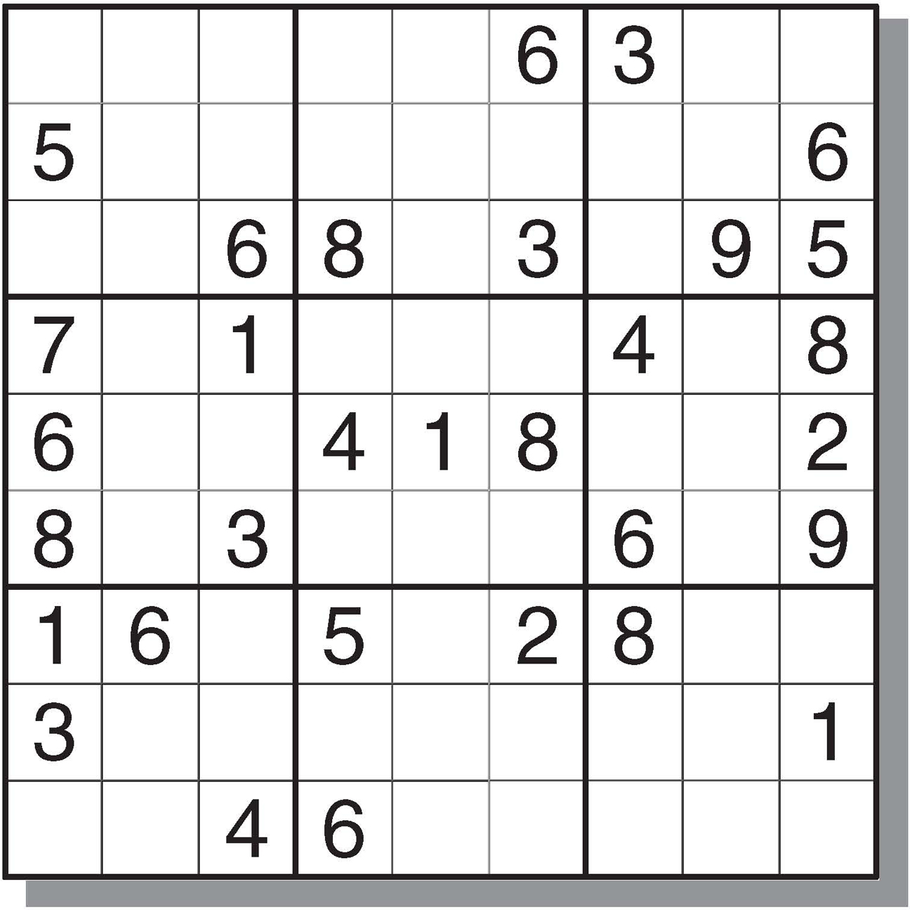 Sudoku Oneline