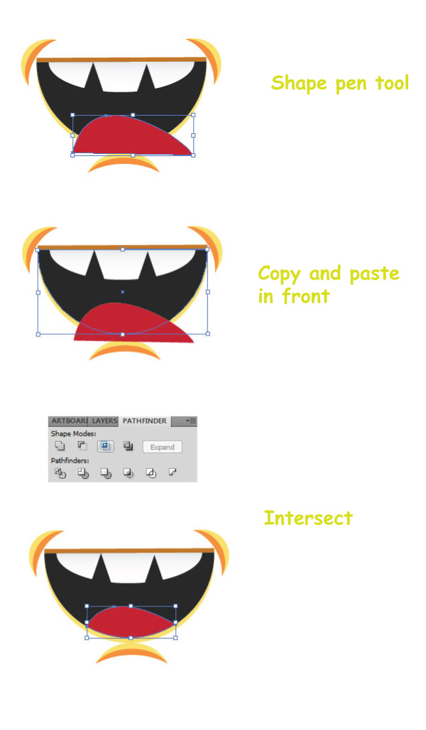 Minion Mouth Printable Template