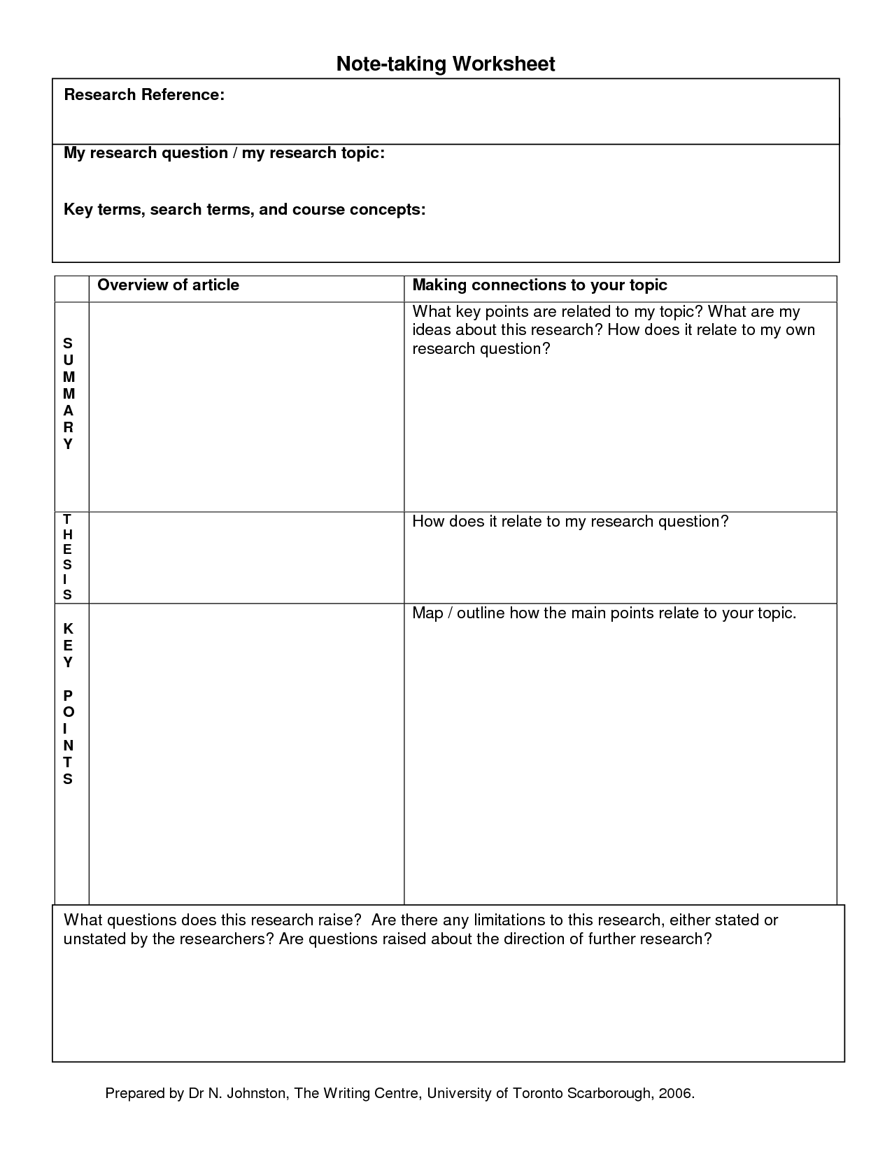 printable-note-taking-worksheets