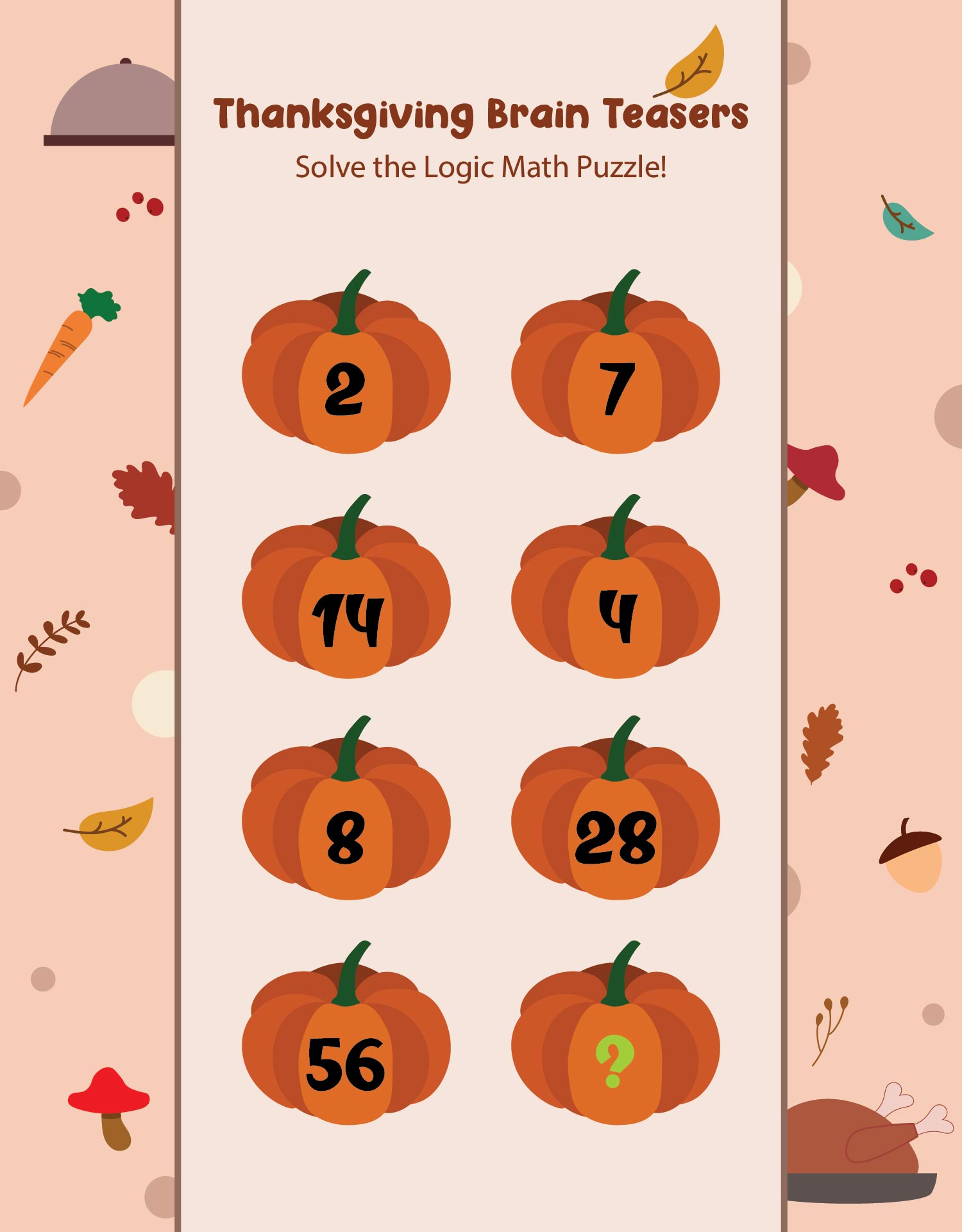 math brain teasers with answers