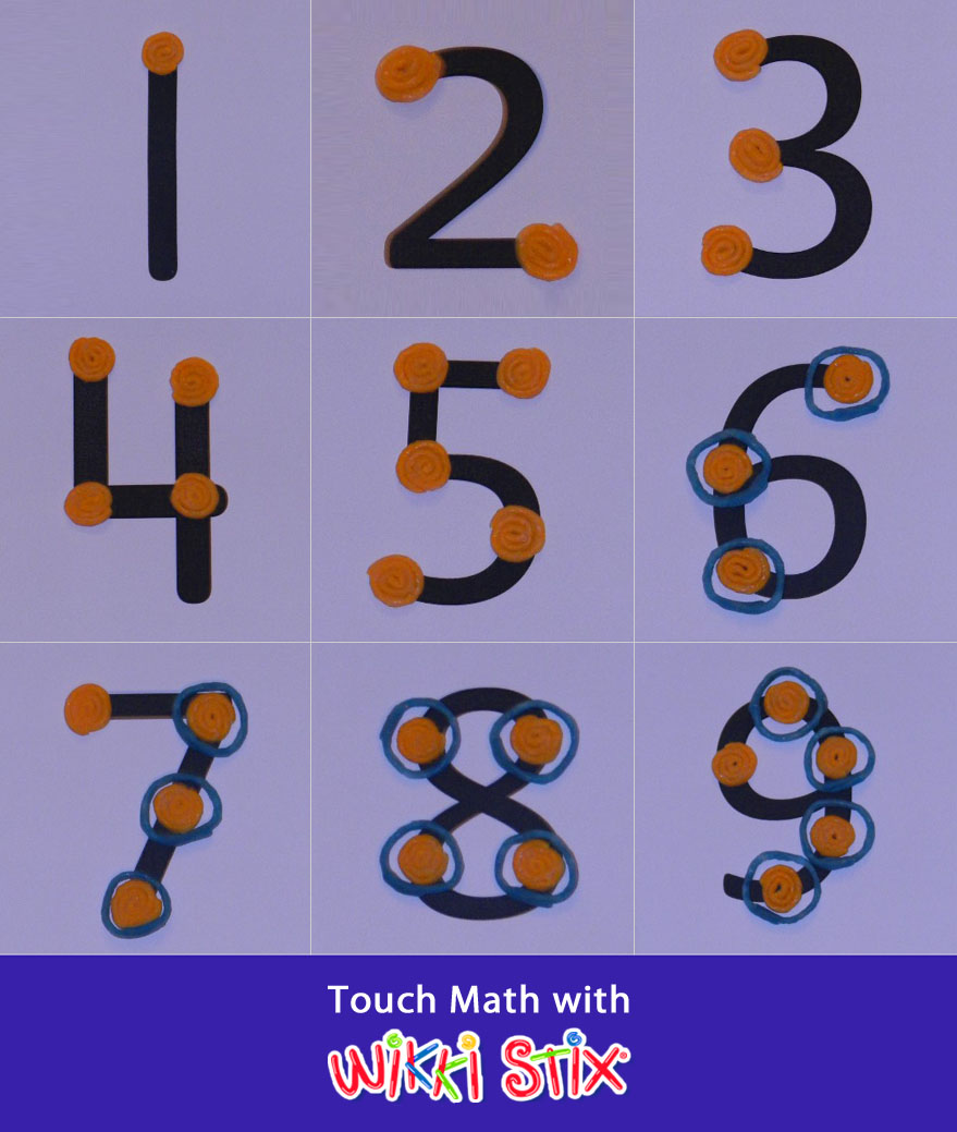 Touchmath printable number cards free touch math flash. Touch Math Printables : Other Printable Images Gallery Category Page 235 ...