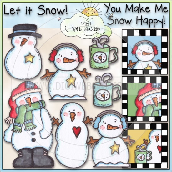 let it snow clip art free - photo #38