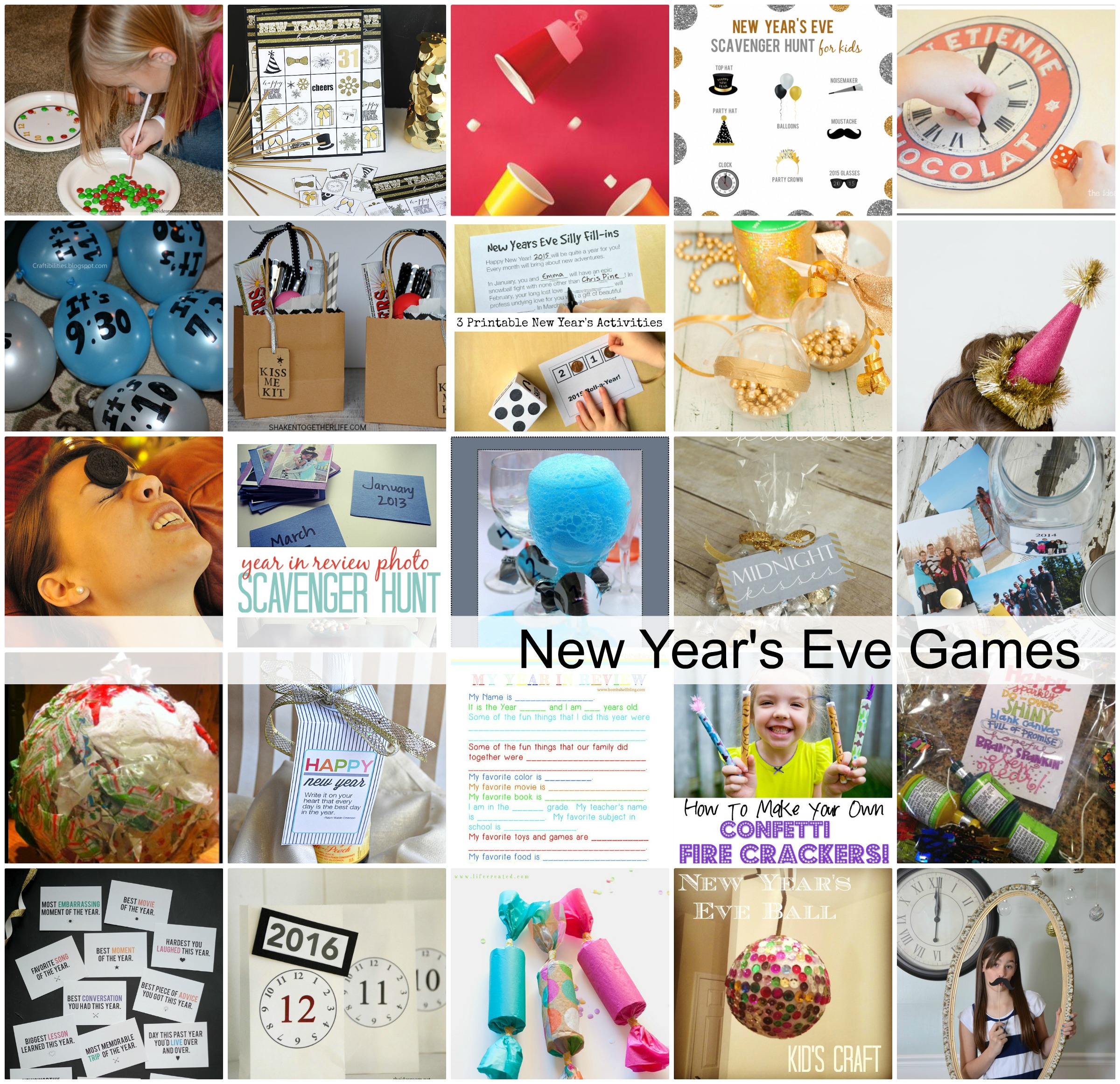6 Best Images of New Year Party Games Printables New Year Eve Party