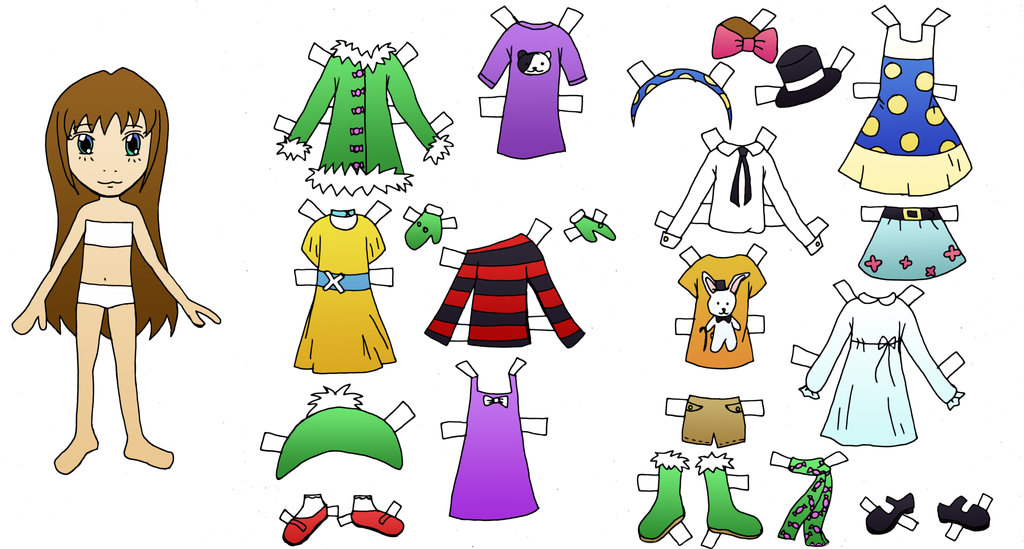 7 Best Images of Free Printable Paper Dolls Crafts Free Printable