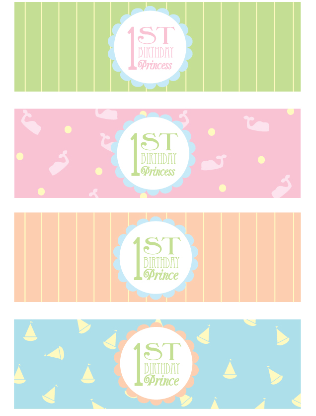 7 Best Images Of Happy 1st Birthday Printables 1st Birthday 