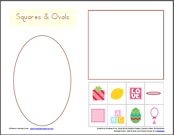 7 Best Images of Shape Sorting Worksheets Printable - Cut and Paste
