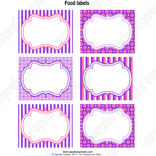 food-labels-place-cards-template-winter-pink-snowflakes-editable-buffet-table-cards-food-tent