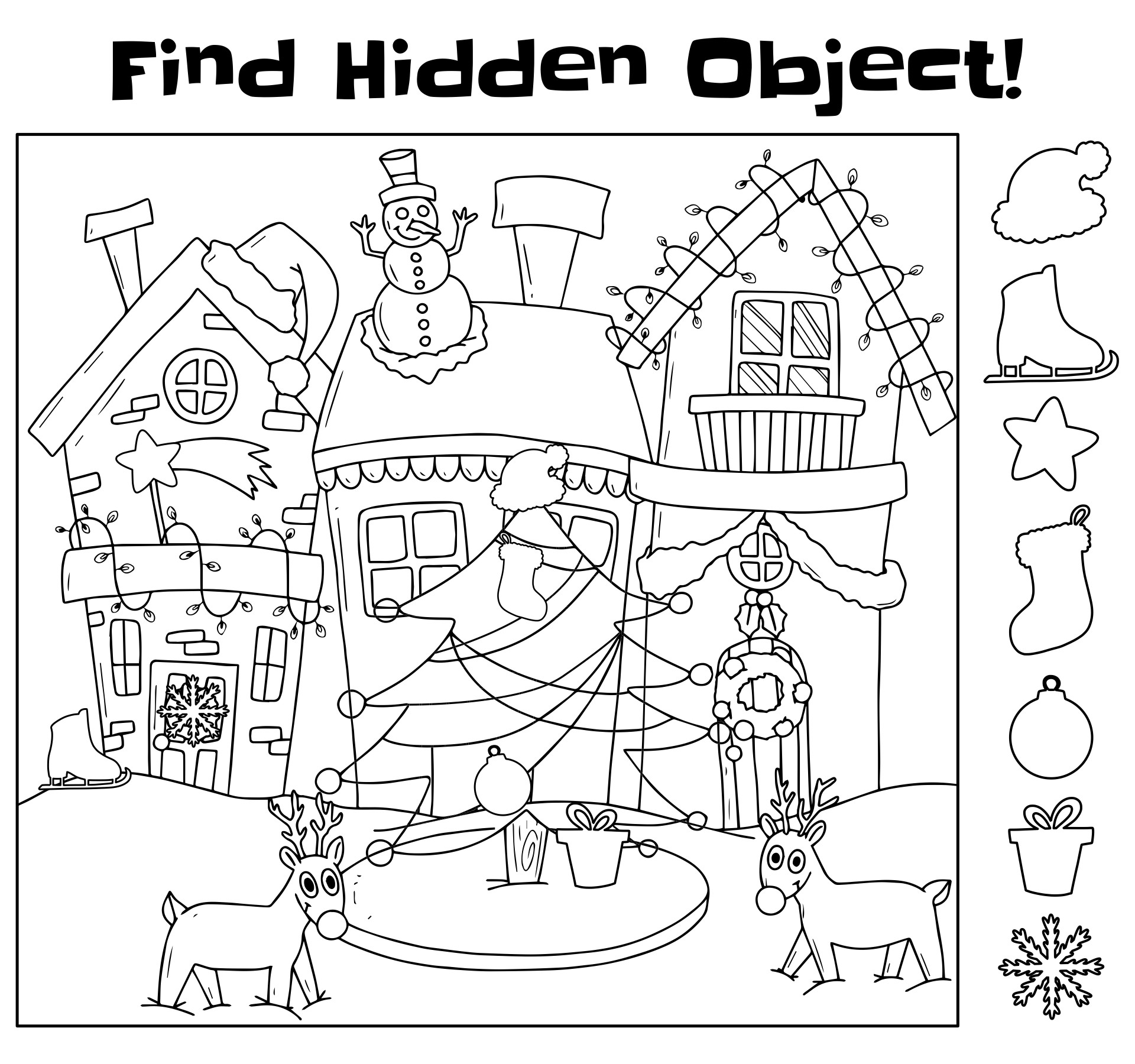 Free Hidden Picture Games Printable