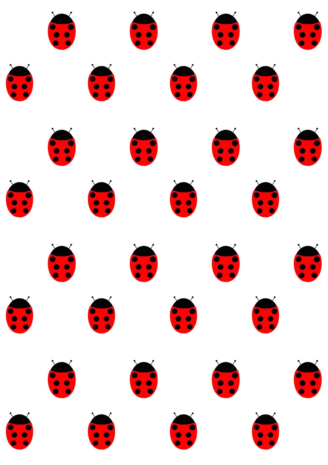 7 Best Images of Printable Ladybug Pattern Ladybug Template Printable