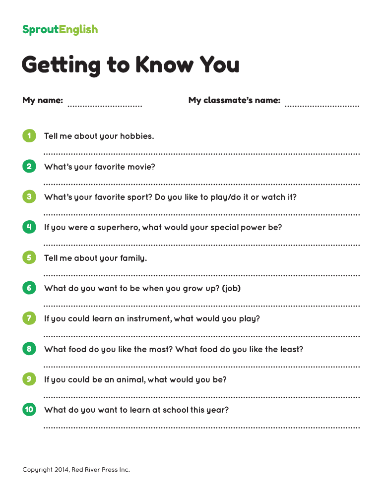 4 Best Images Of Adult Getting To Know You Worksheet Printable Get To 