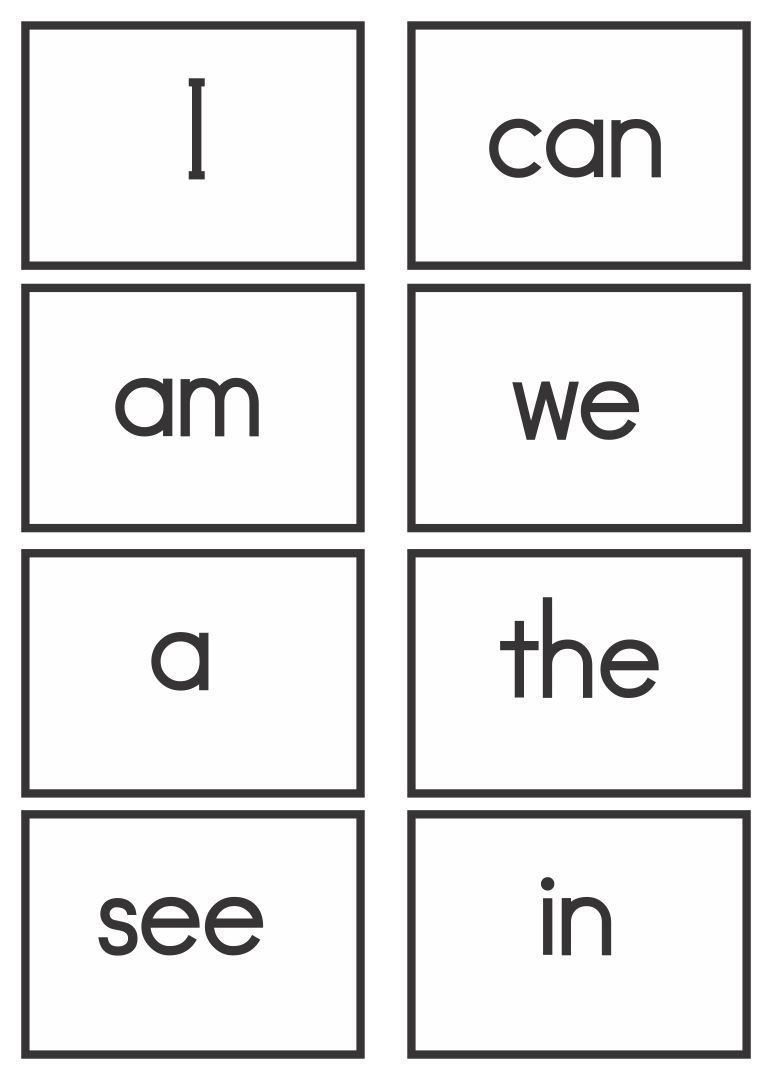 kindergarten-sight-words-flash-cards-printable