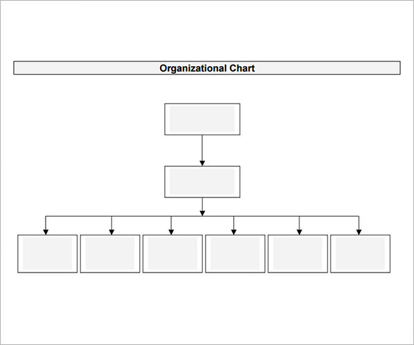 Printable Organizational Chart