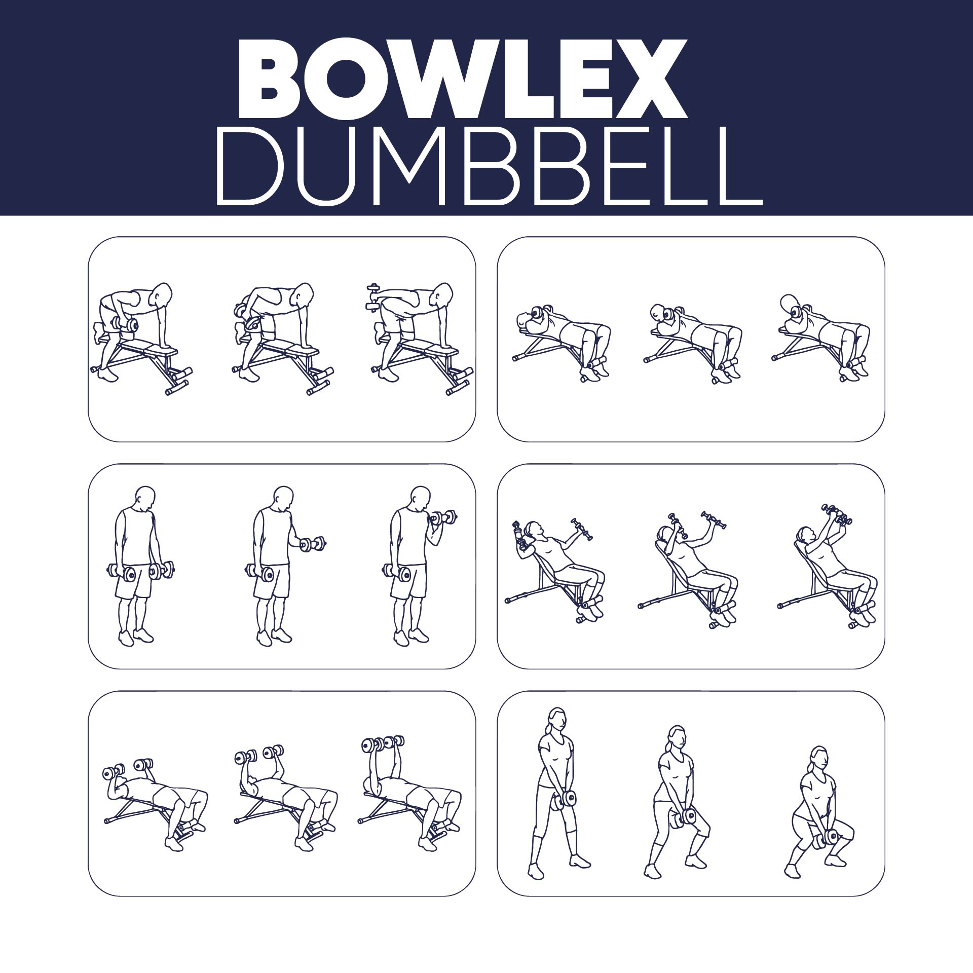 Printable Dumbbell Exercises