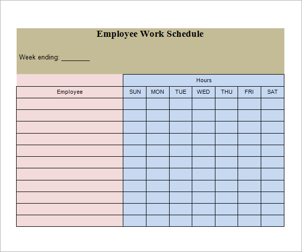 work-week-calendar-printable