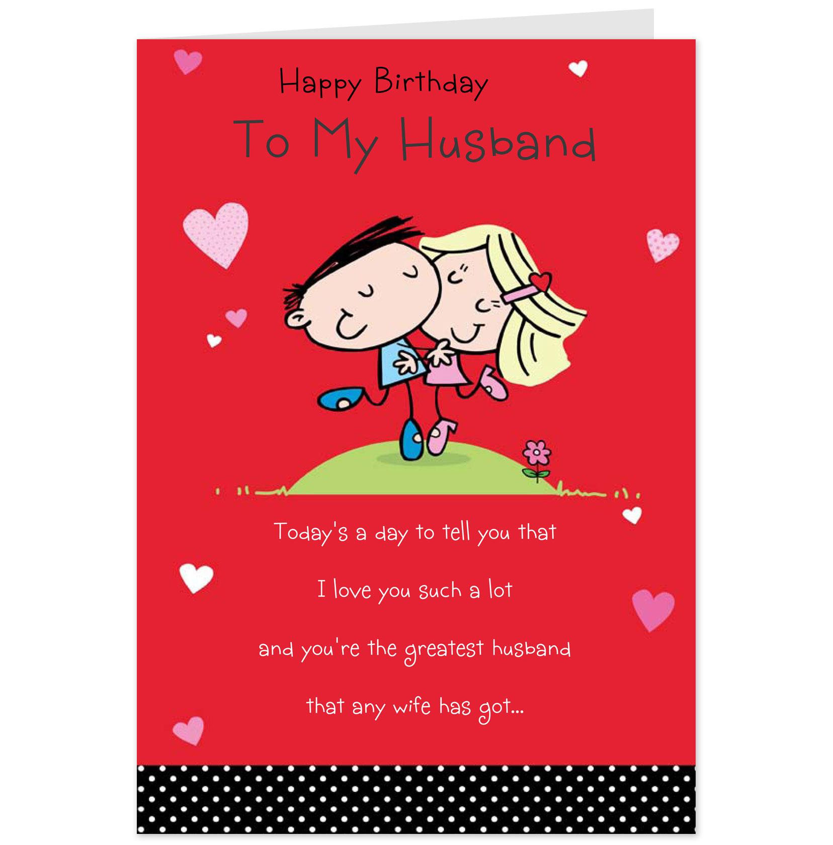 7 Best Images of Husband Birthday Greetings Printable Birthday Cards