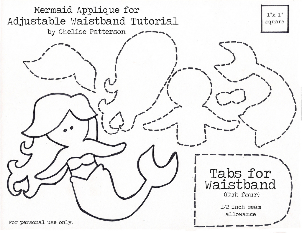 mermaid-printable-cut-out-templates-sketch-coloring-page