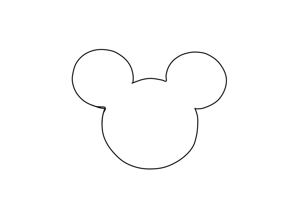 6 Best Images of Mickey Mouse Template Printable Free Mickey Mouse