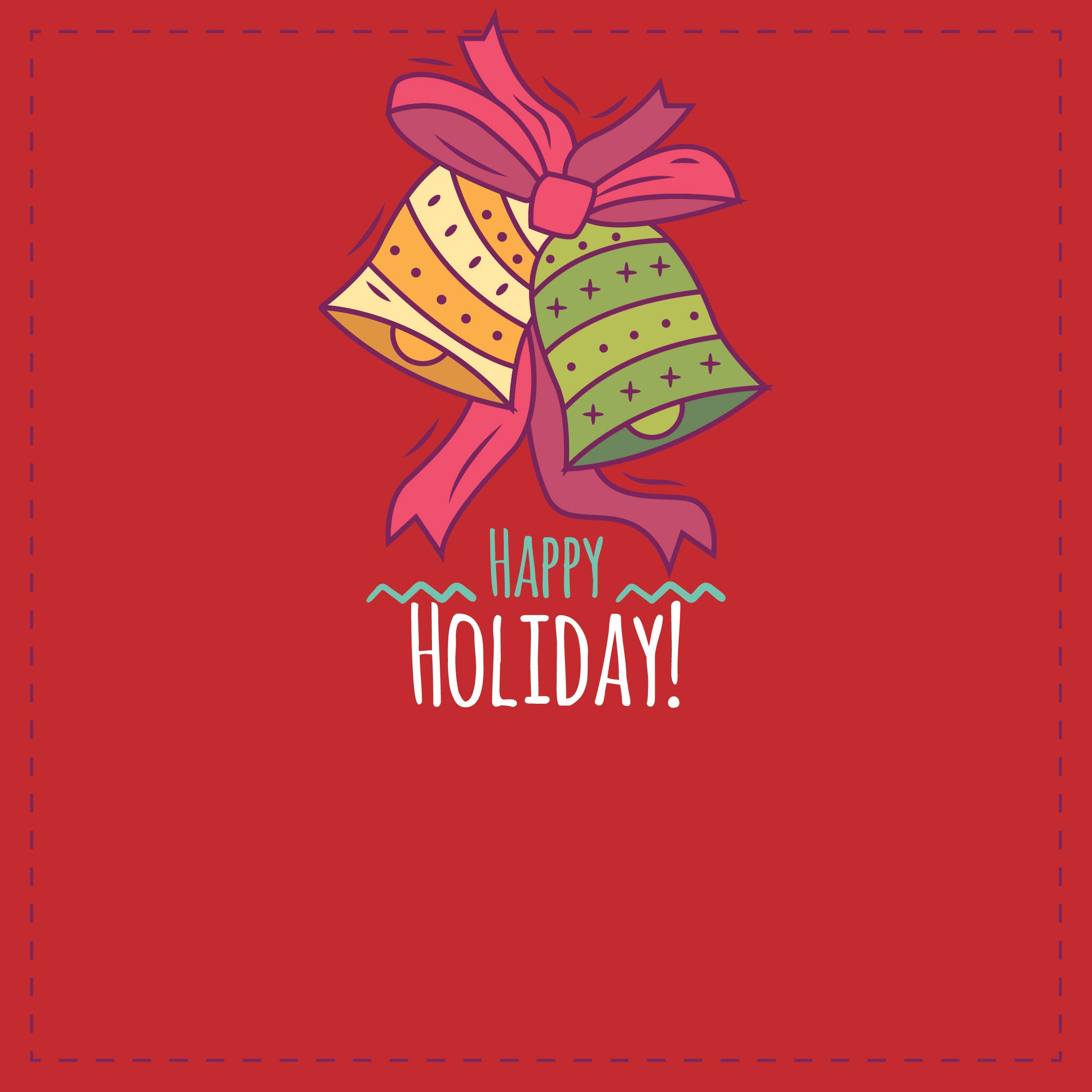 Free Printable Foldable Holiday Cards