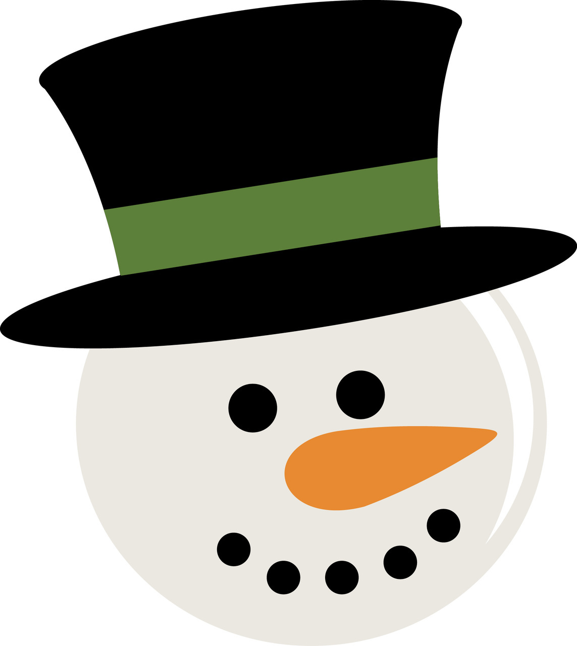 free snowman hat clipart - photo #43