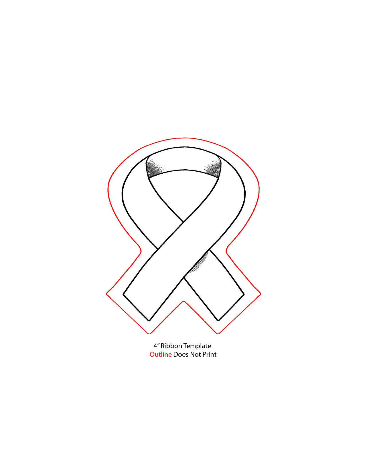 5 Best Images of Pink Ribbon Printable Stencil Breast Cancer