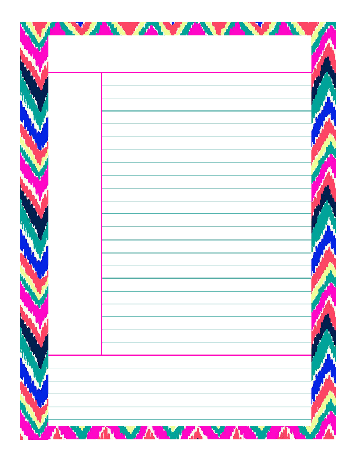 7 Best Images Of Cute Note Printable Template Cute Note Paper