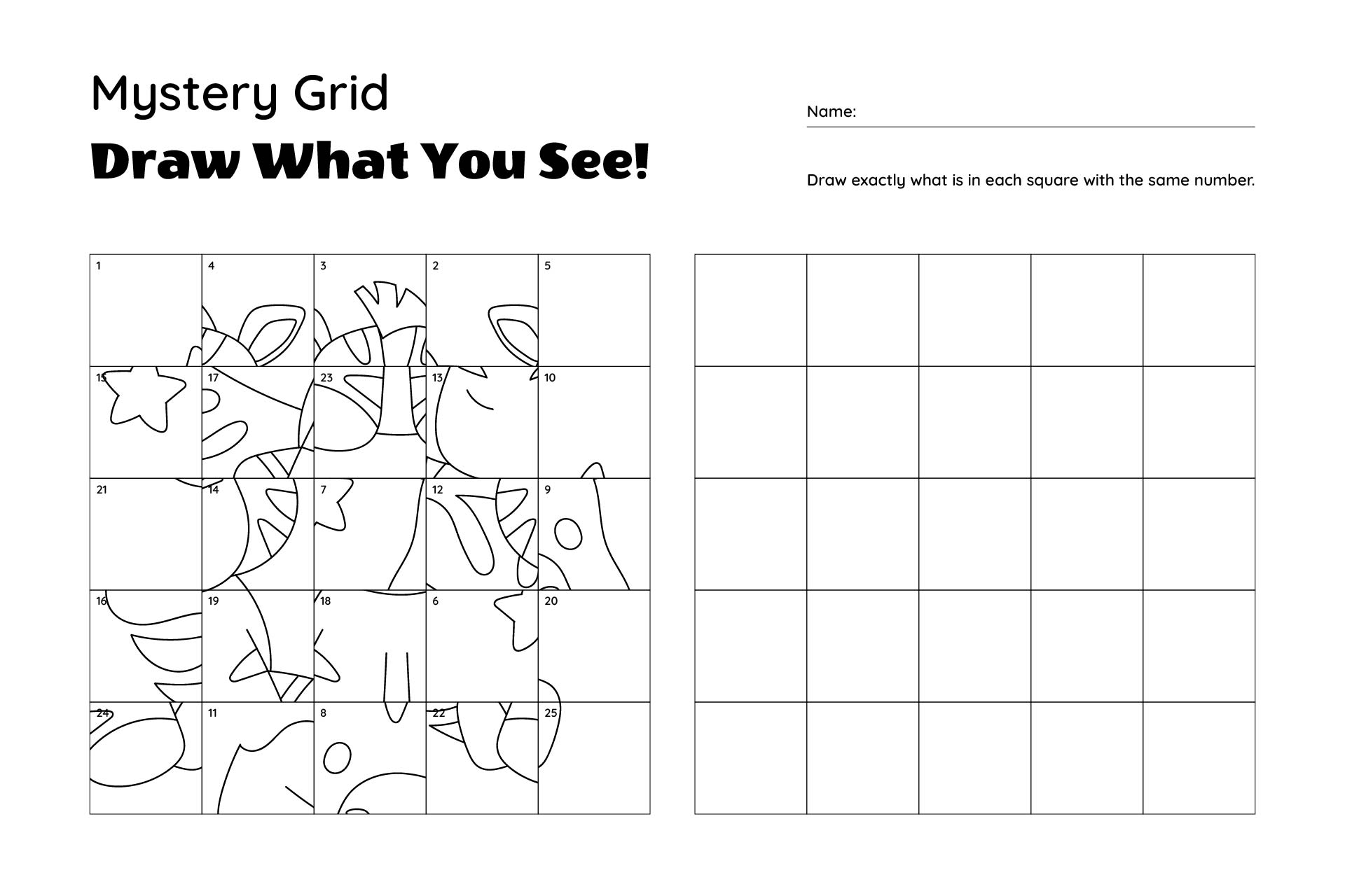 Printable Letter H Worksheets