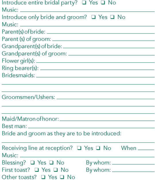 Wedding Music List Template from www.printablee.com