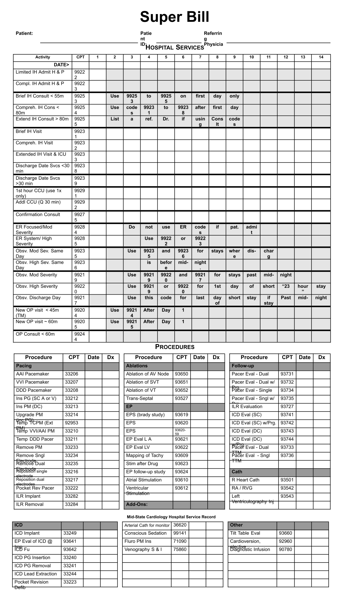 medical superbill templates free_406686