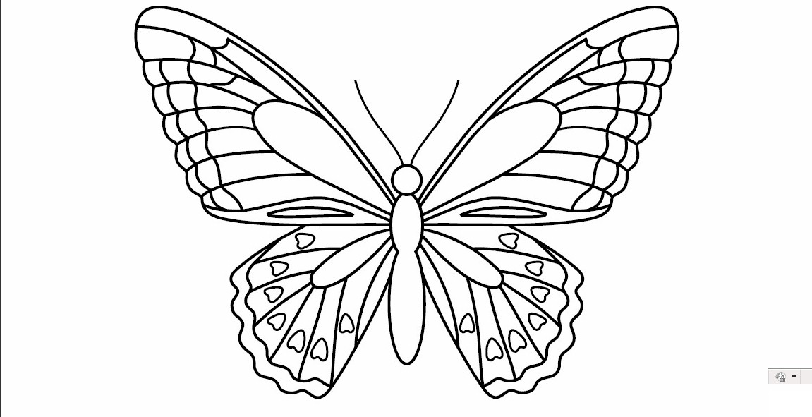 Butterfly Template Printable Free Download
