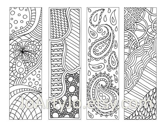 8 Best Images Of Free Zentangle Printable Bookmarks To Color 8 Best Images Of Free Zentangle Printable Bookmarks To Color