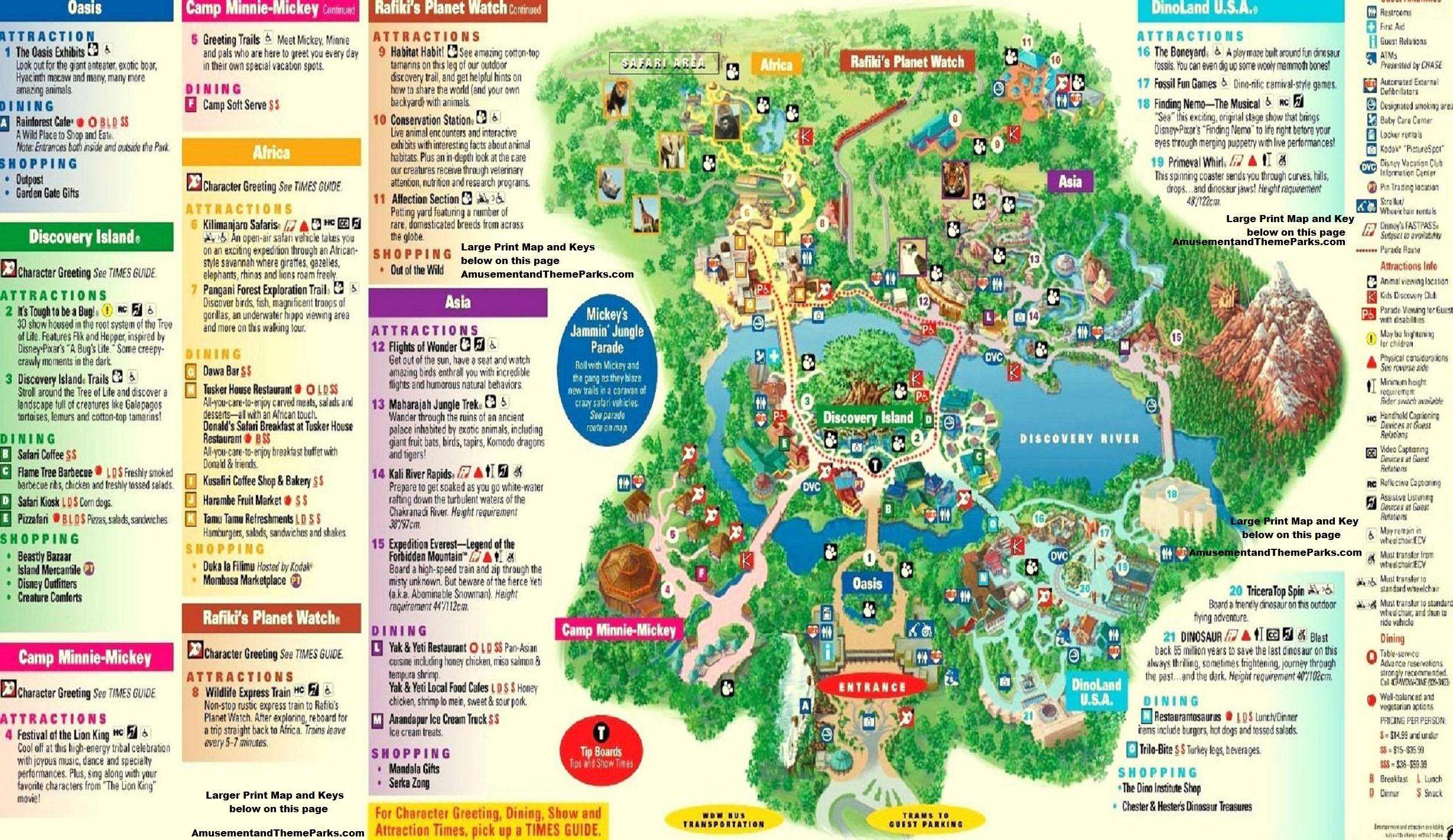 8 Best Images of Disney World Maps Printable Walt Disney World Resort