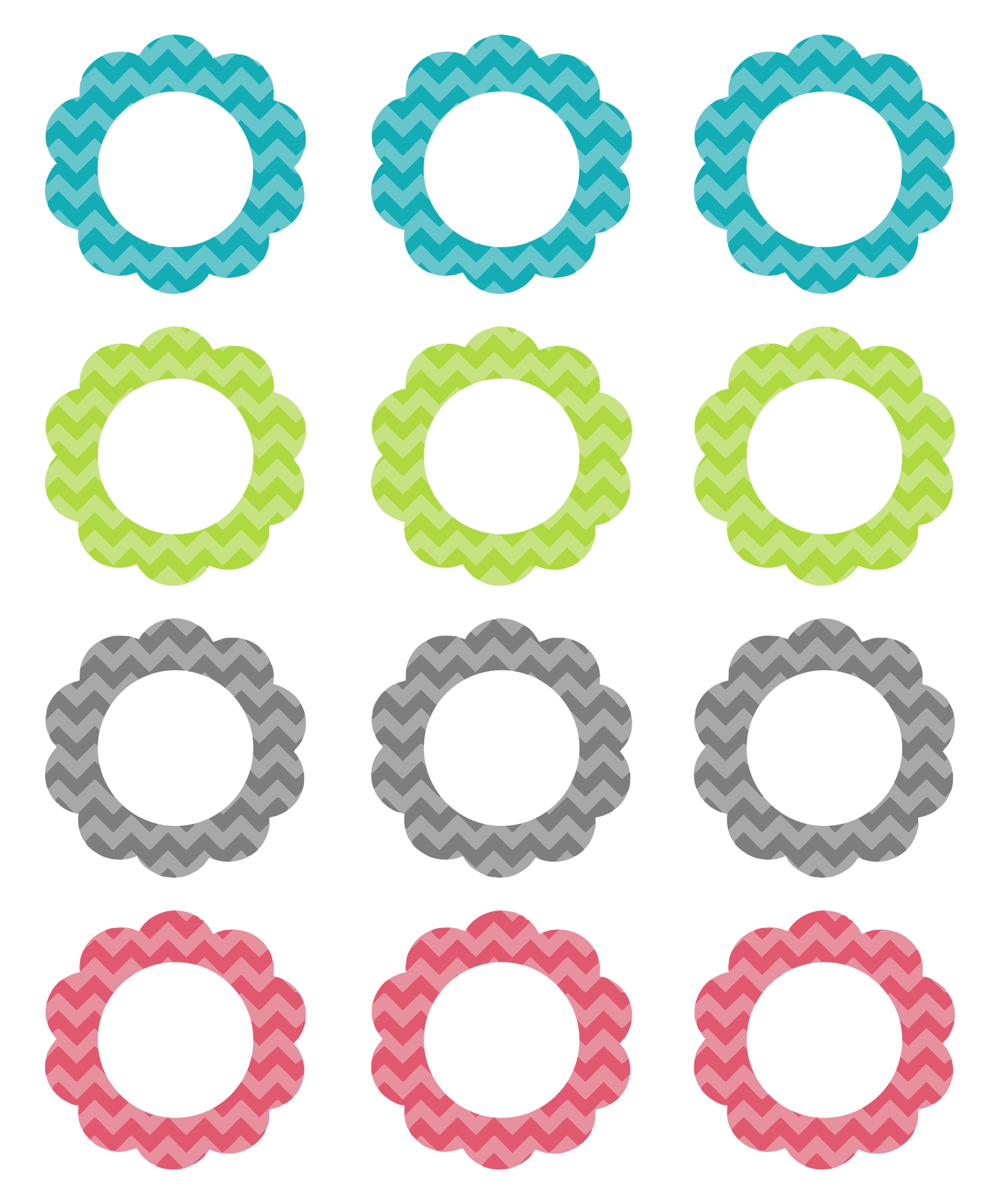 Free Printable Cupcake Topper Template