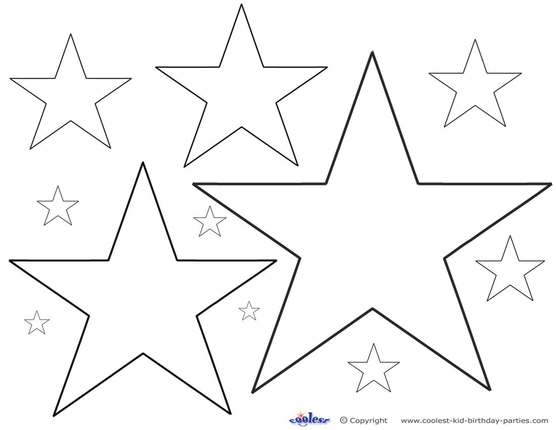 4 Best Images of Multiple Printable Stars To Color Free Printable