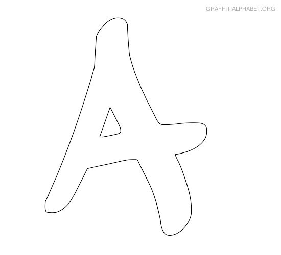 3d Alphabet Template Cut Out Printable 3d Letters Template Printable