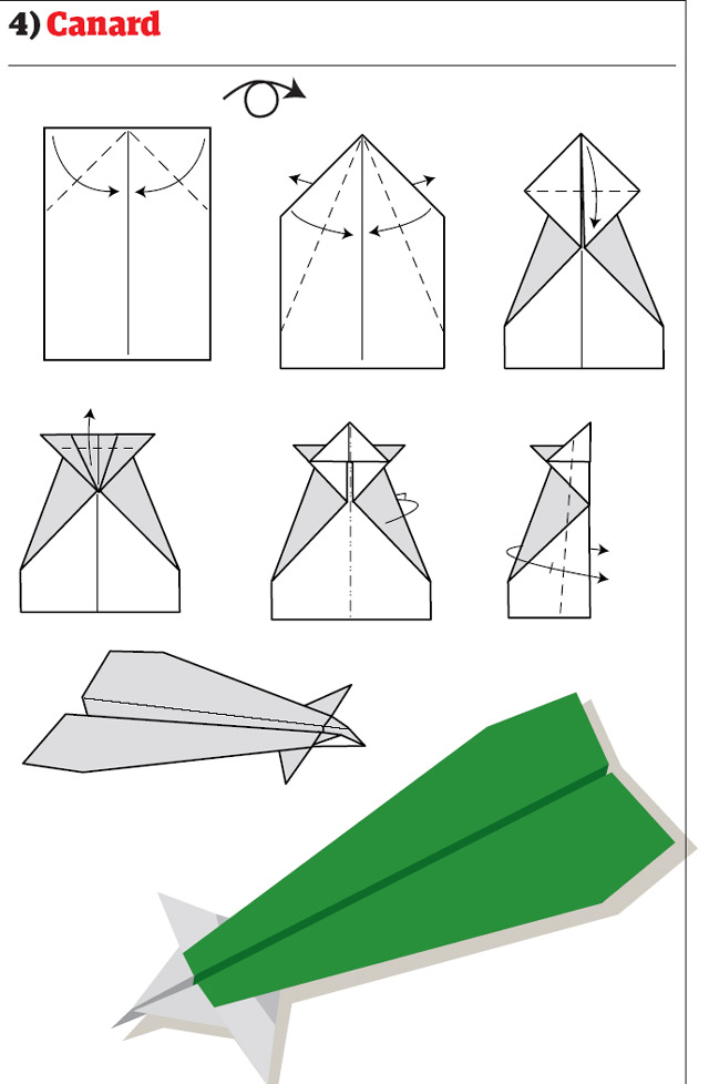 4 Best Images of Easy Printable Paper Airplane Designs How to Make