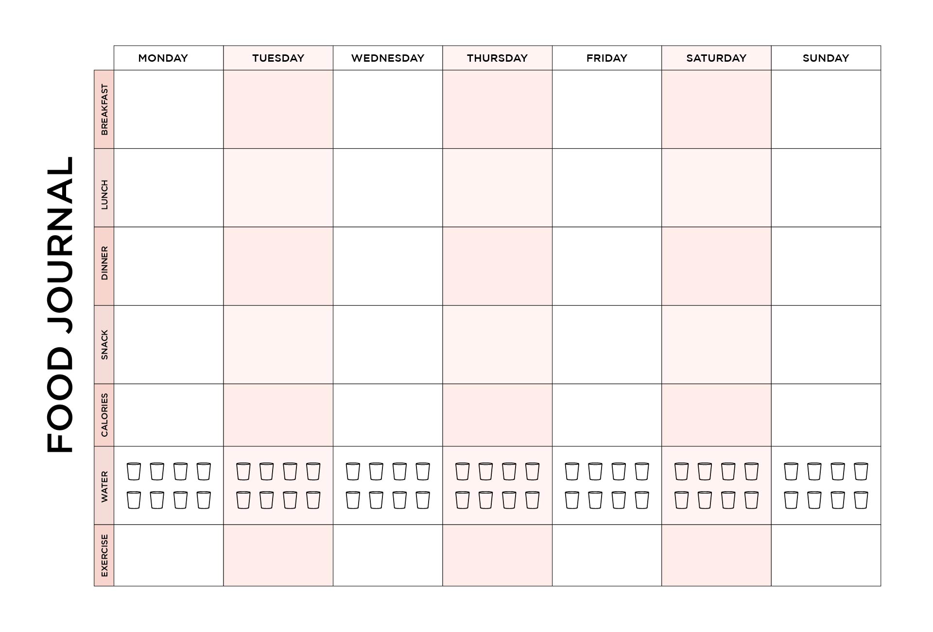 Printable Diabetic Food Diary Template Printable Templates Free Printable Diabetic Food Diary Template Printable Templates Free