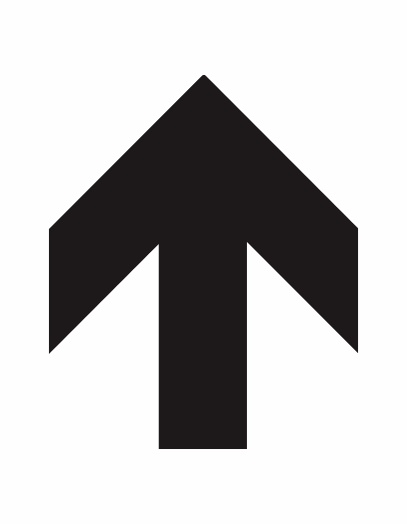 7 Best Images Of Free Printable Directional Arrows Directional Arrow Signs Printable Right