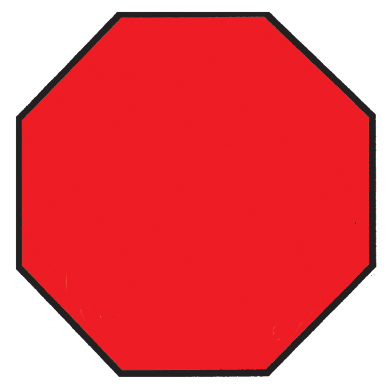 5 Best Images of Printable Blank Stop Sign Blank Stop Sign Octagon