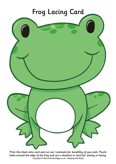8 Best Images of Free Printable Frog Templates - Simple Frog Template