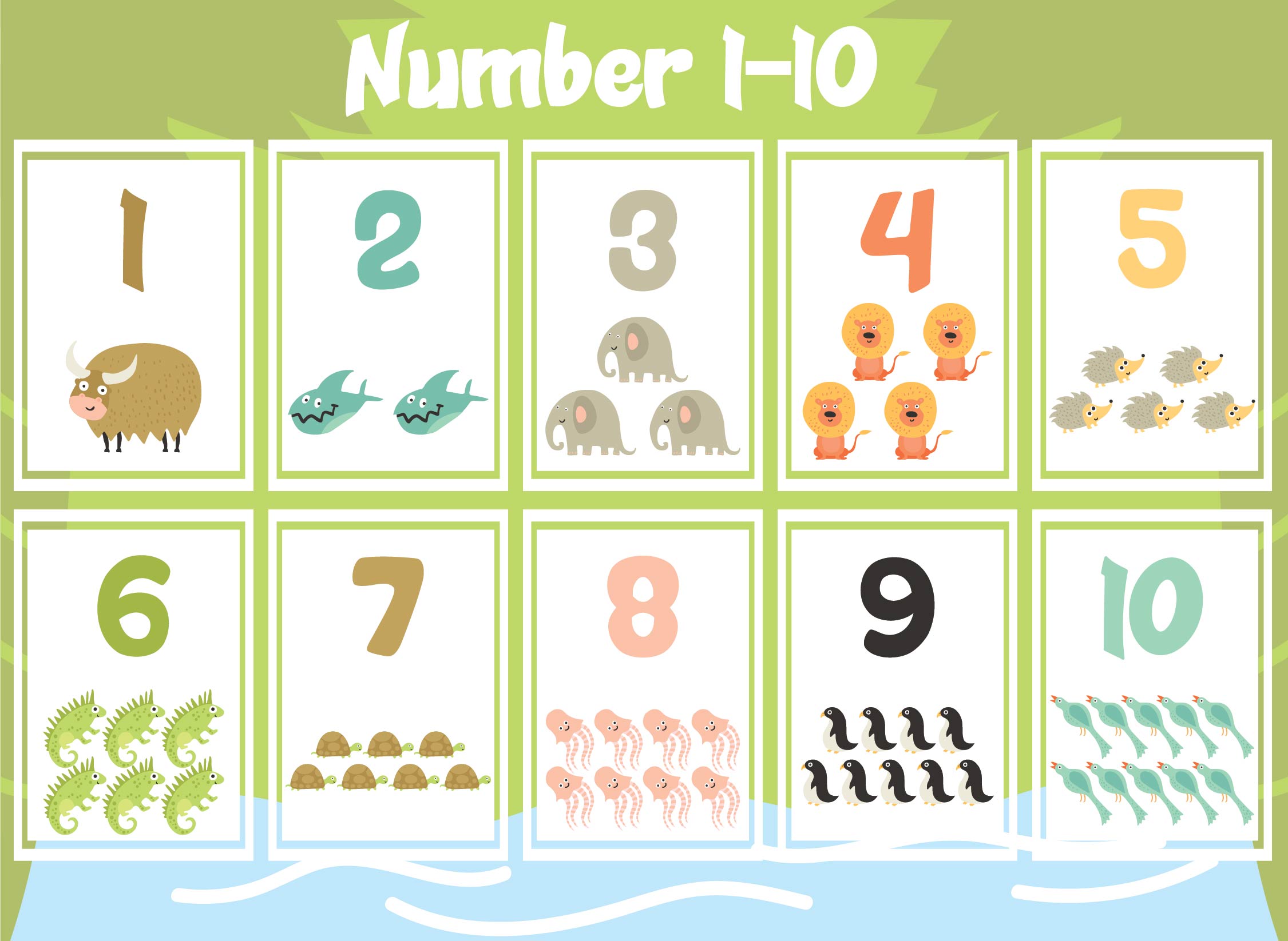 Free Printable Number Chart