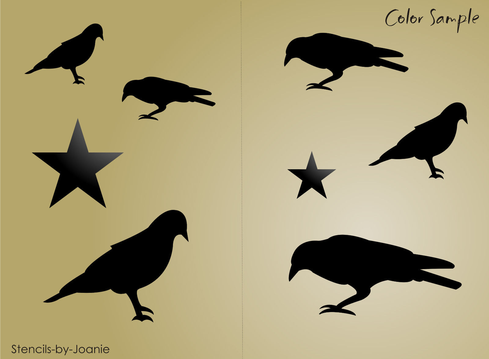 6 Best Images of Printable Primitive Crow Stencils Primitive Crow