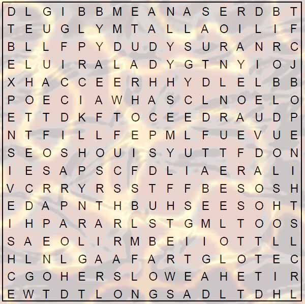 4 Best Images of Printable Word Search Puzzles For Seniors Seniors