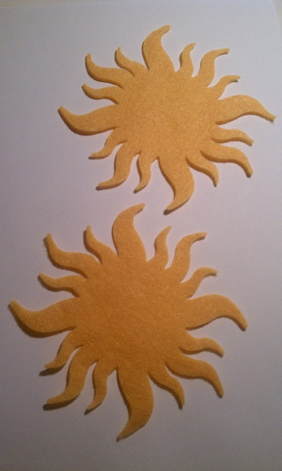 7 Best Images of Rapunzel Sunburst Printable Tangled Sun Templates