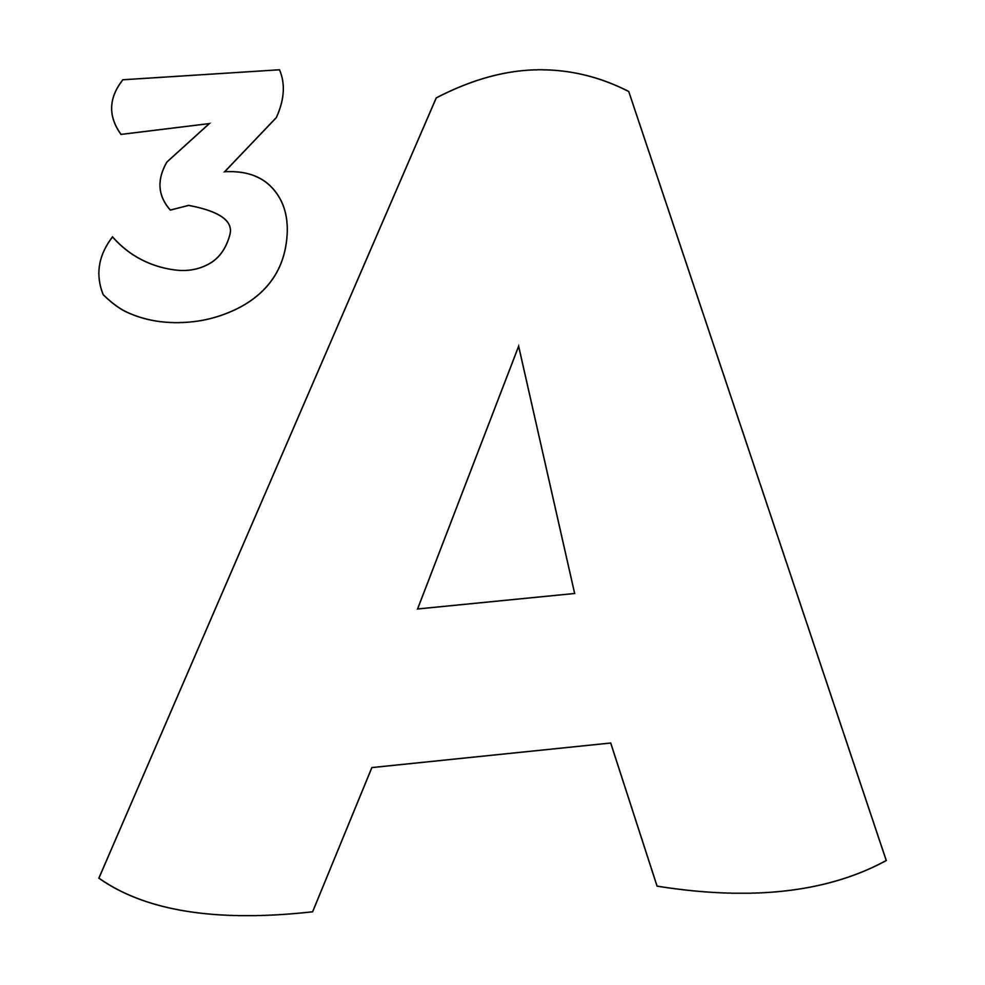 6 Best Images Of 3 Inch Printable Bubble Letters Printable Bubble