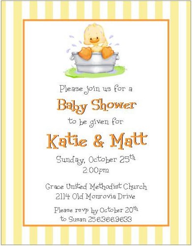 free baby shower duck clip art - photo #38