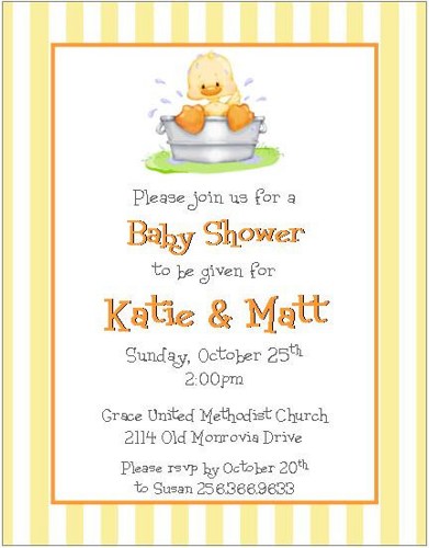 free baby shower duck clip art - photo #38